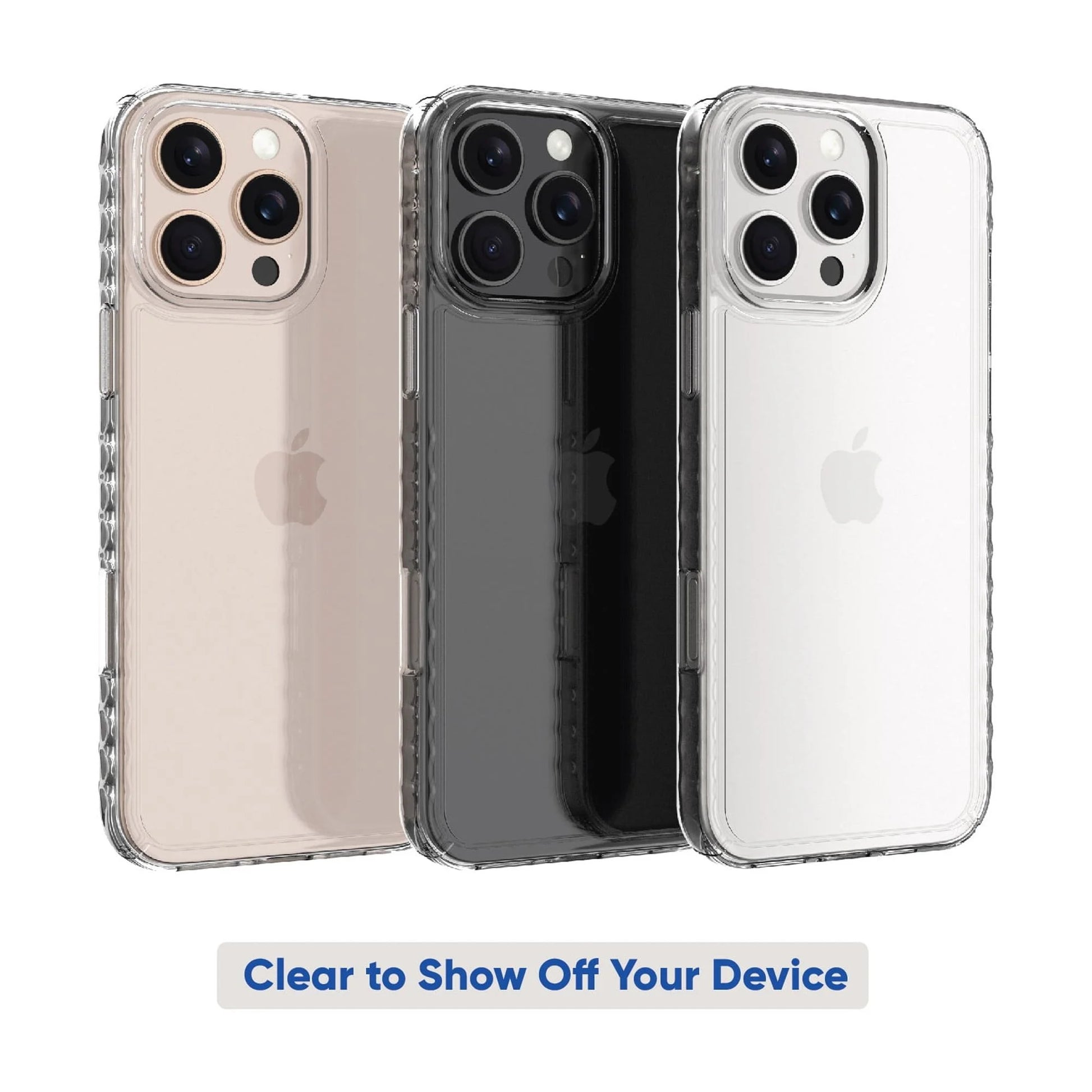 Crystal Clear Protective Gel Case for iPhone 16 Pro Max - Ultimate Protection