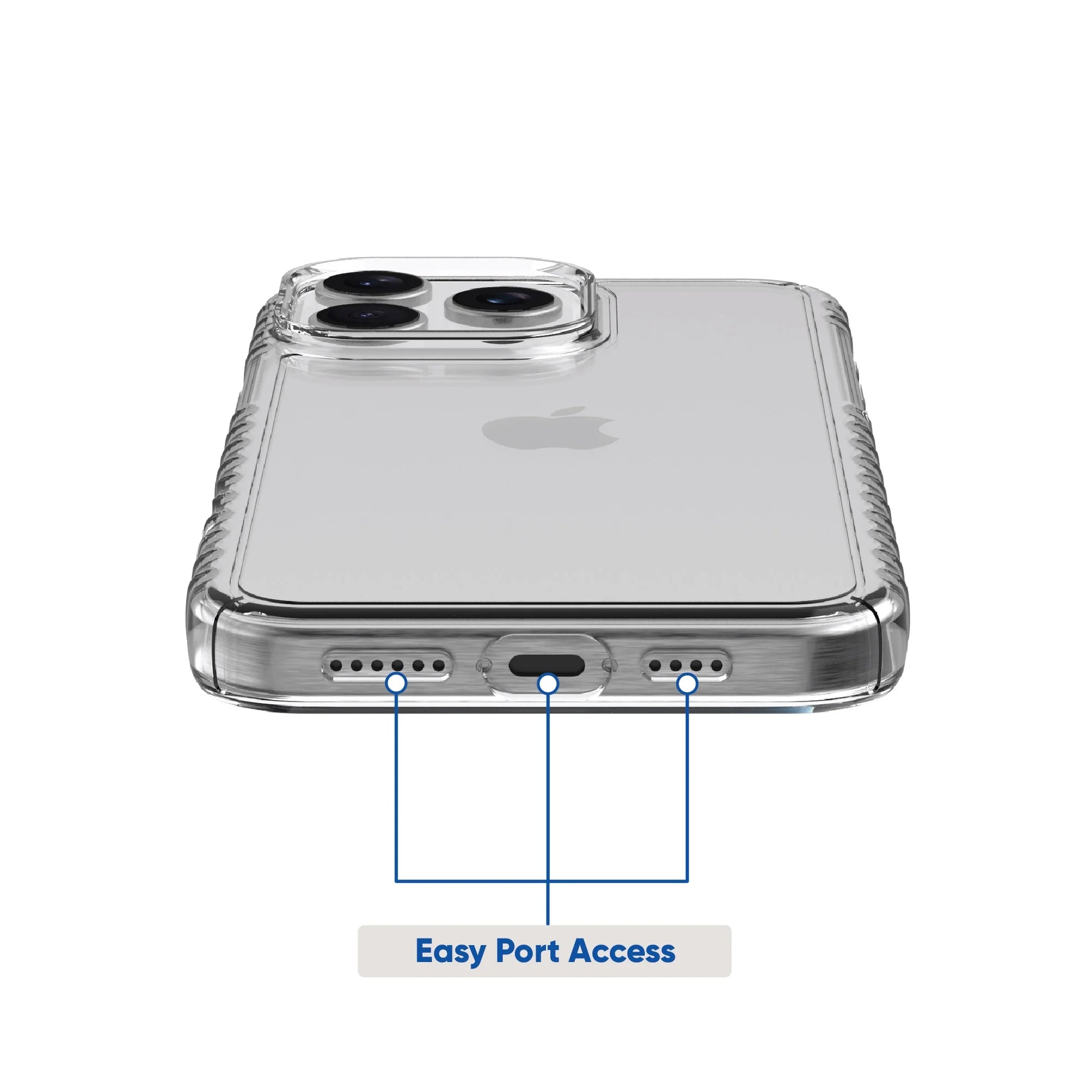 Crystal Clear Protective Gel Case for iPhone 16 Pro Max - Ultimate Protection
